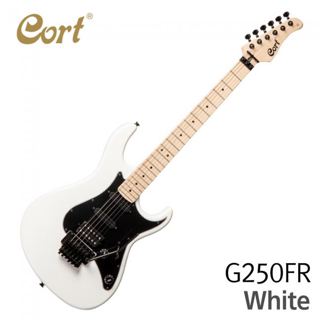 NEW Cort 베스트 셀러 G시리즈의 슈퍼스트랫 콜트 Cort 일렉기타 G250FR White