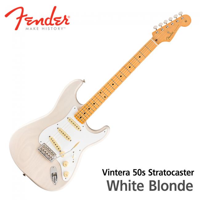 Fender Mexico Vintera 50s Stratocaster White Blonde Maple (014-9912-301)