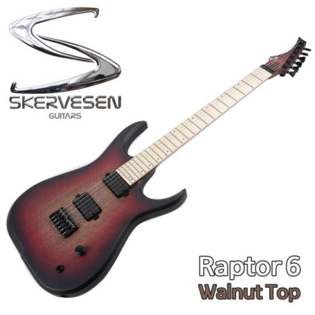 M A S T E R P I E C E Skervesen Raptor 6 Walnut Custom Burst / 스커베슨 랩터6 월넛 리미티드 에디션