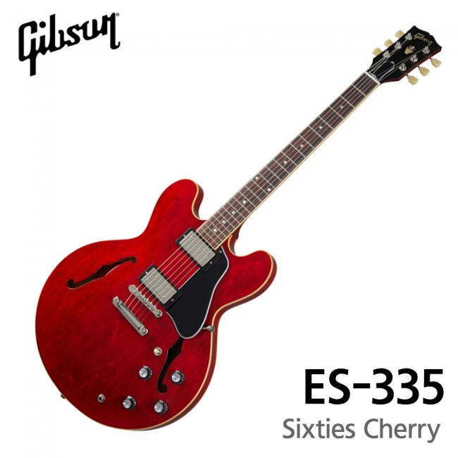 Gibson 깁슨 일렉기타 USA ES-335 Sixties Cherry (ES3500SCNH1)