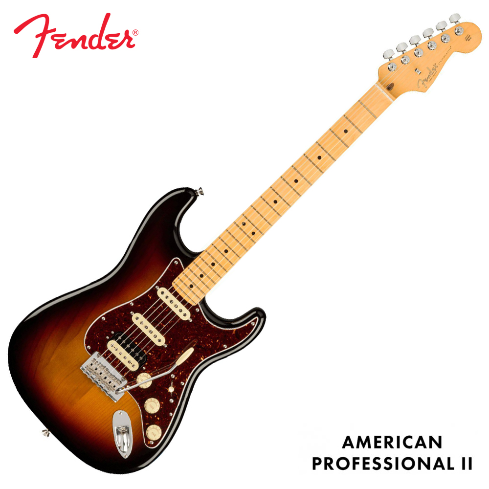 Fender USA American Professional II Stratocaster HSS 3TS - Maple (011-3912-700)