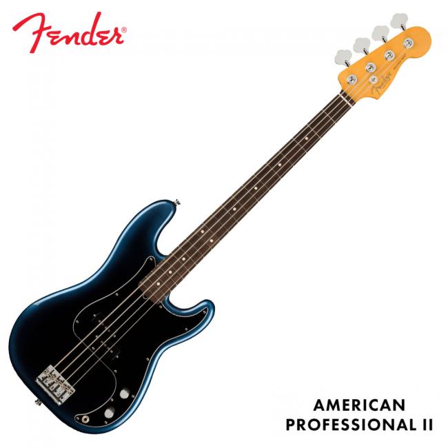 Fender USA American Professional II Precision Bass Dark Night - Rosewood (019-3930-761)