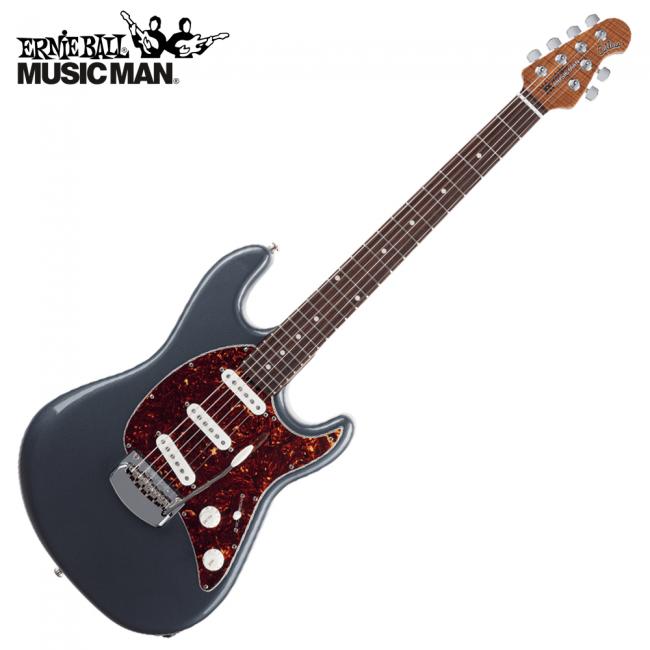 Music Man 일렉기타 Cutlass SSS Tremolo - Charcoal Frost/Rosted Maple (805-S4-R2-03)