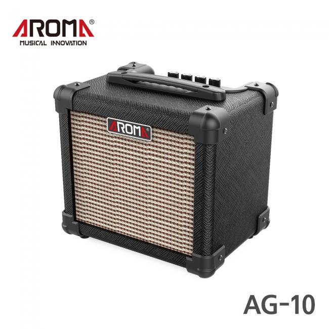 연습용 앰프의 지각변동을 예고할 Aroma 일렉기타앰프 AG-10(Black)
