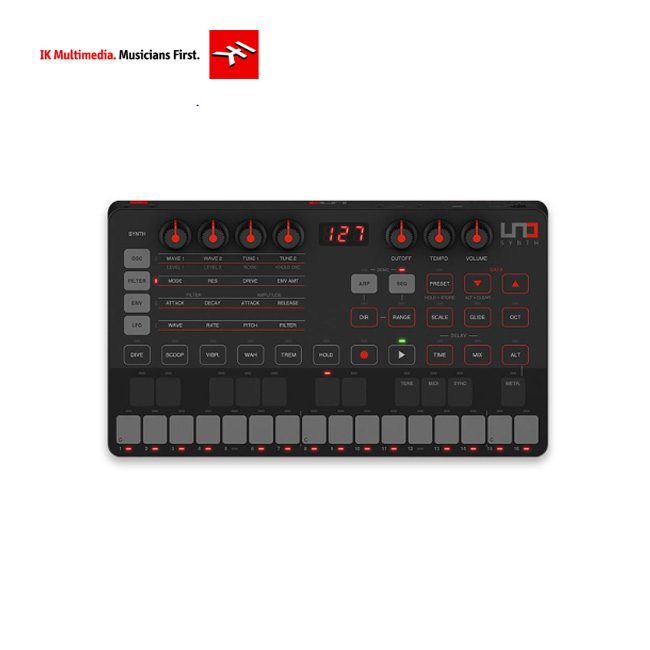 IK Multimedia Uno Synth 아날로그 신디사이저