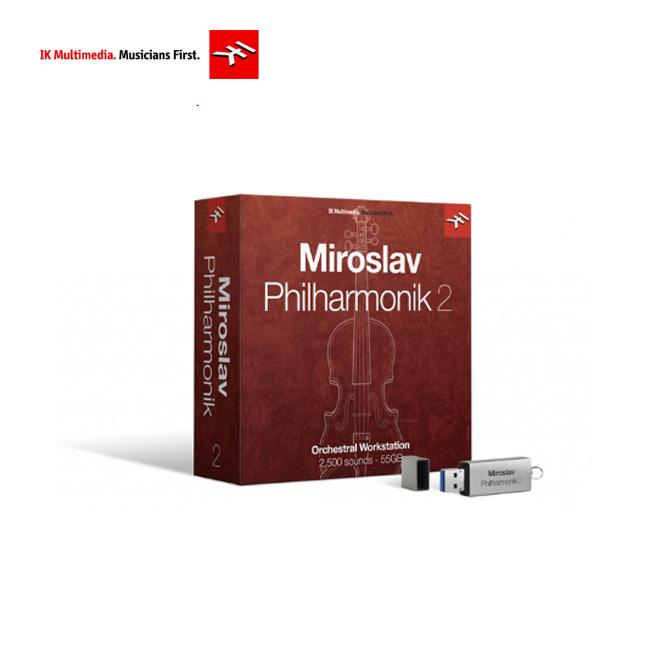 IK Multimedia Miroslav Philharmonik 2 라이센스(시리얼넘버)