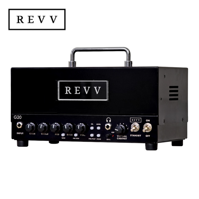 Revv 풀진공관 앰프헤드 G20 Black 20/4 Watt