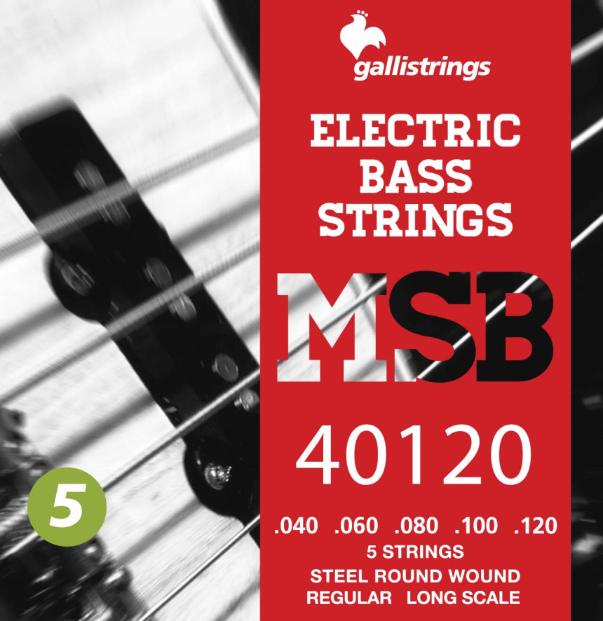 Galli String - MSB 40120 (040-120) / 스테인리스 5현 베이스 스트링