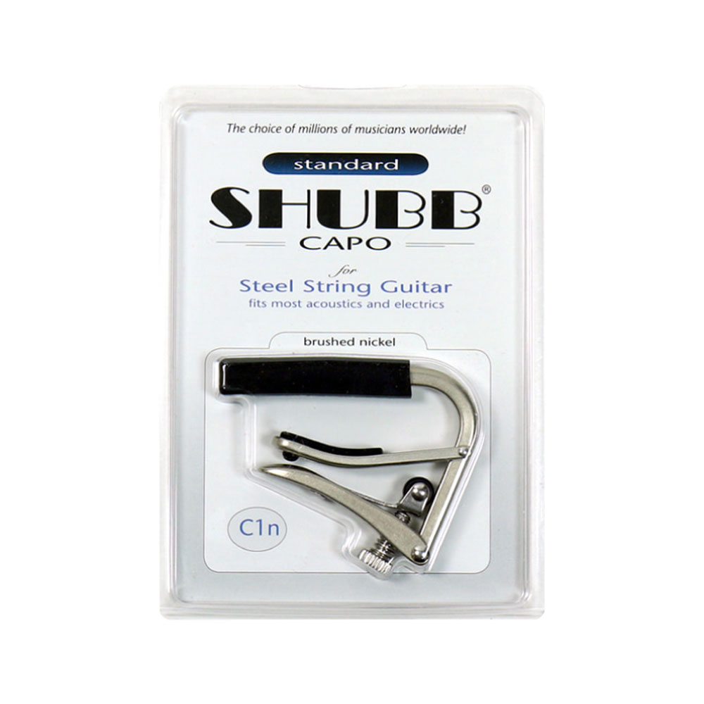 Shubb 어쿠스틱/일렉트릭기타 Capo Standard C1N (Steel String)