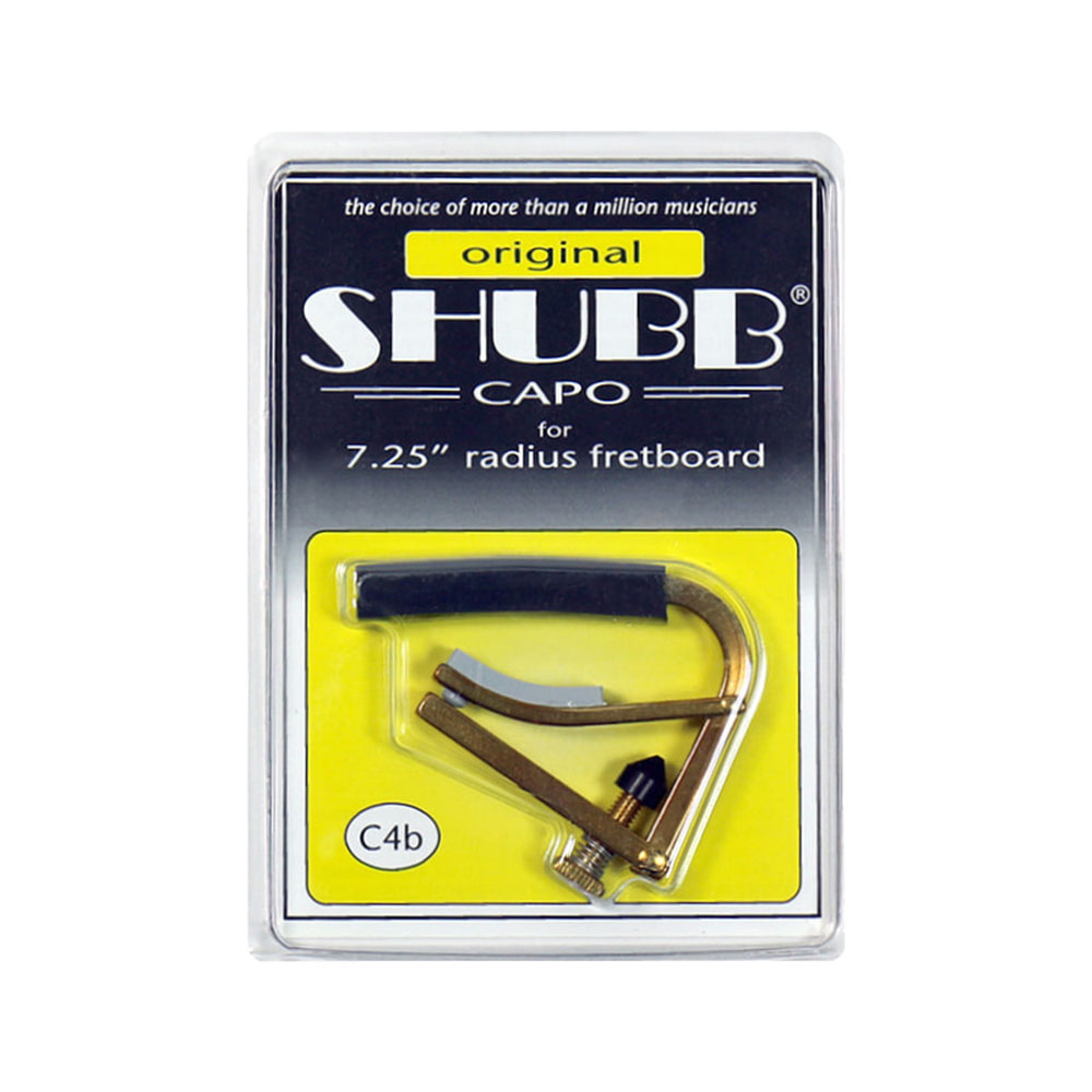 Shubb 일렉트릭기타 Capo Original C4b (7.25” radius fretboard)