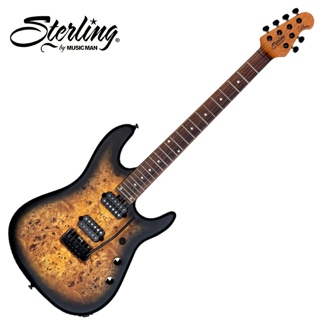 Sterling 일렉기타 RICHARDSON6, NATURAL POPLAR BURL