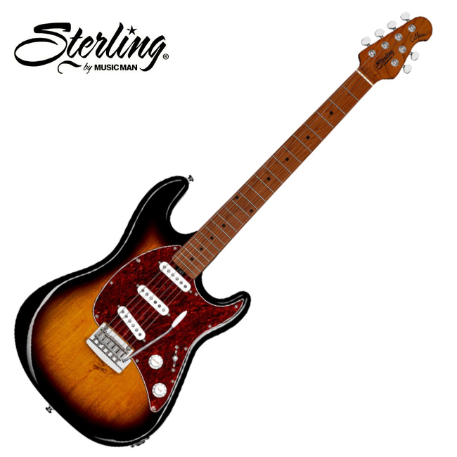 Sterling 일렉기타 CT50 SSS, VINTAGE SUNBURST