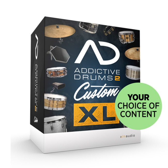 XLN Audio Addictive Drums 2 Custom XL 드럼 가상악기 엑스엘엔오디오 에디티브드럼2 커스텀 엑스엘