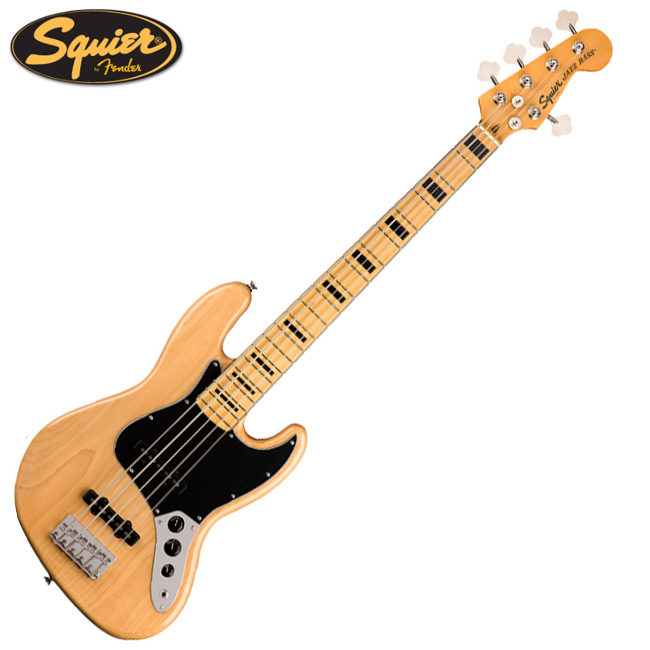 Squier 베이스기타 Classic Vibe 70s Jazz Bass V MN NAT (037-4550-521)