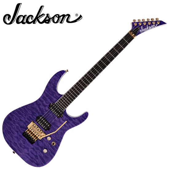 Jackson 일렉기타 Pro Series Soloist SL2Q MAH Trans Purple