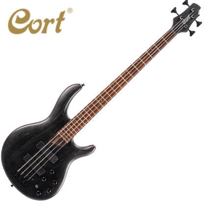 Cort 일렉베이스 B4 Element Ash Top Open Pore Trans Black(OPTB)