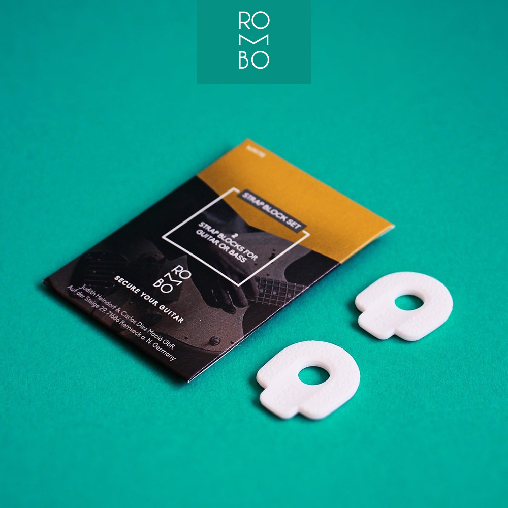 Rombo 롬보 Strap Blocks / 롬보 스트랩 블록 2개(1세트) - White(SBW2