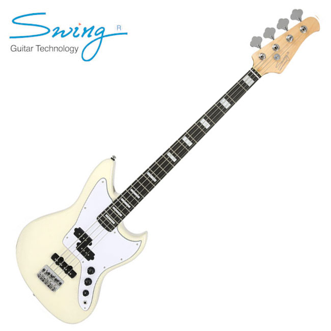 Swing 베이스 Retro Bass Vintage White