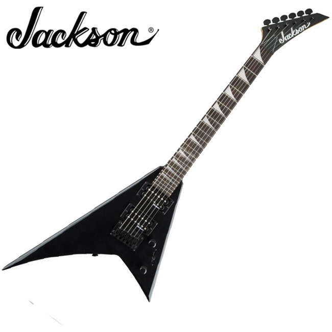 Jackson 일렉기타 JS Series RR Minion JS1X - Satin Black 미니사이즈 짝브이 24프렛 일렉기타