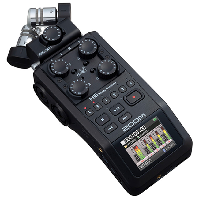 Zoom H6 핸디 레코더
