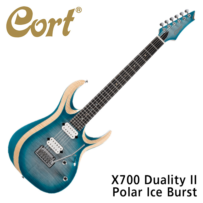 Cort 일렉기타 X700 Duality II Polar Ice Burst
