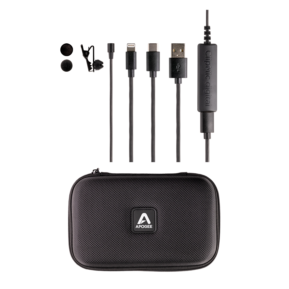 Apogee 아포지 라벨리어 마이크 ClipMic digital 2