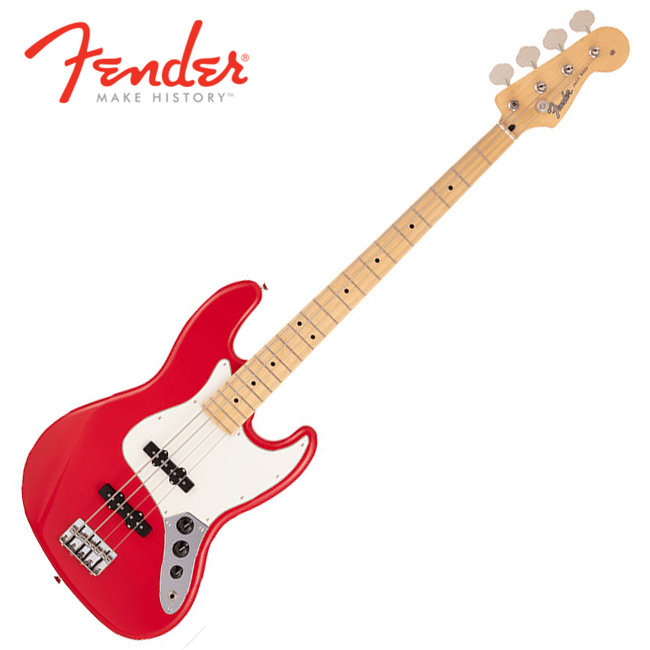 Fender Japan Hybrid II Jazz Bass MN Modena Red (566-2102-316)
