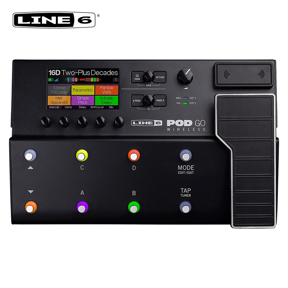 Line6 멀티이펙터 POD GO Wireless (Relay G10T ll 미포함)