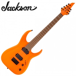 Jackson 일렉기타 Pro Series Misha Mansoor Signature Juggernaut HT7 - Neon Orange 미샤 만수르 시그니처
