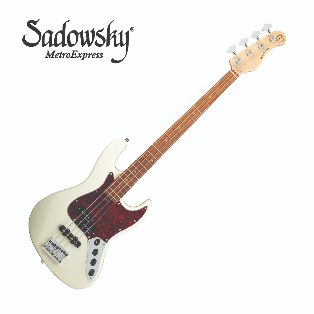 Sadowsky 사도우스키 베이스기타 Hybrid PJ Bass 4 Active Pau Ferro Olympic White