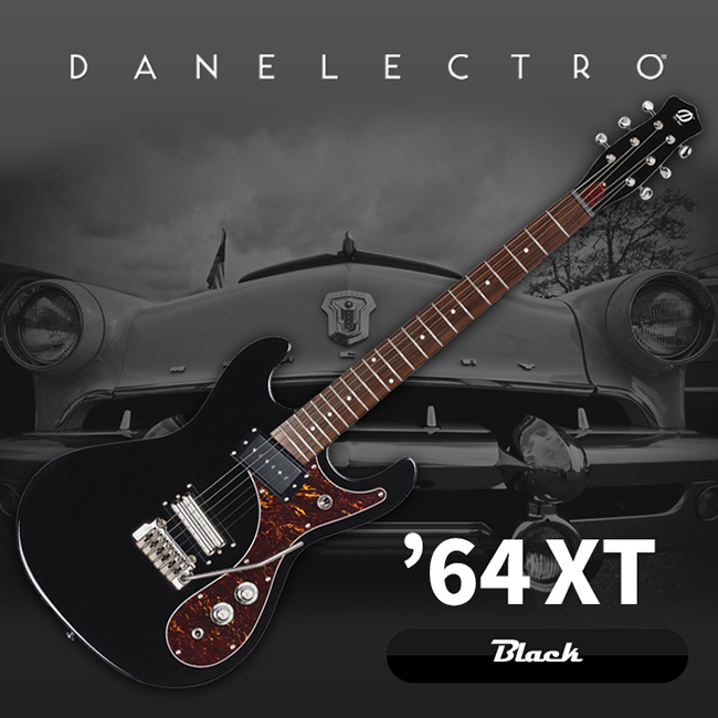 Dan Electro 일렉기타 64XT Electric Guitar (Black)