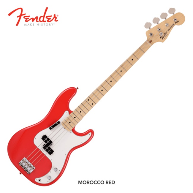 Fender Japan Limited International Color Precision Bass MN MOROCCO RED (564-3102-389)