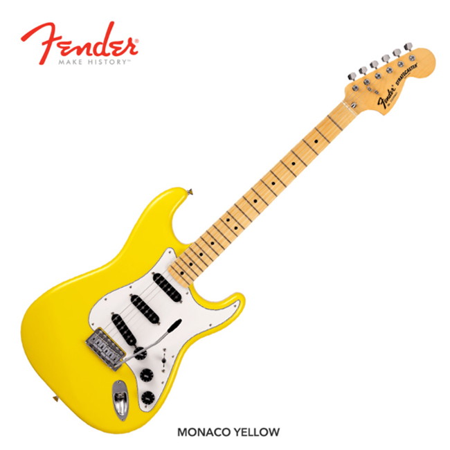 Fender Japan Limited International Color Stratocaster MN MONACO YELLOW (564-1102-387)