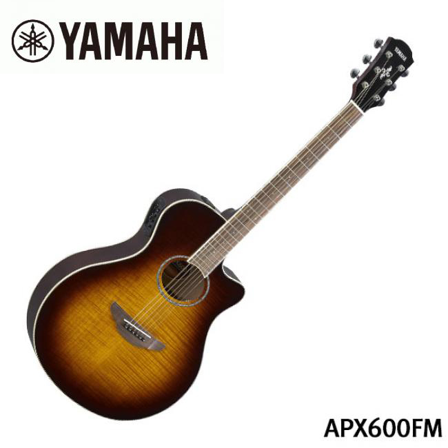 Yamaha 어쿠스틱기타 APX600FM TOBACCO BROWN SUNBURST