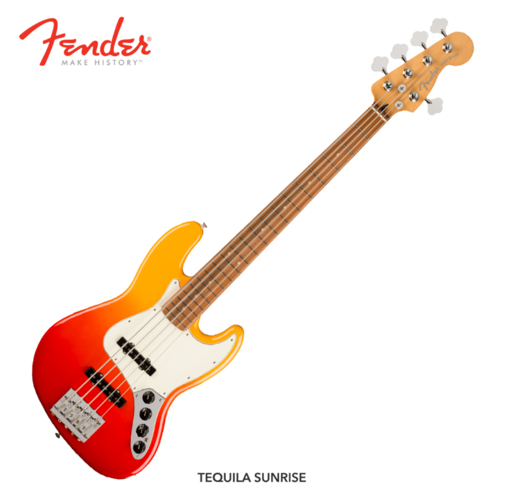 Fender Mexico Player Plus Active Jazz Bass V PF TQS (014-7383-387)