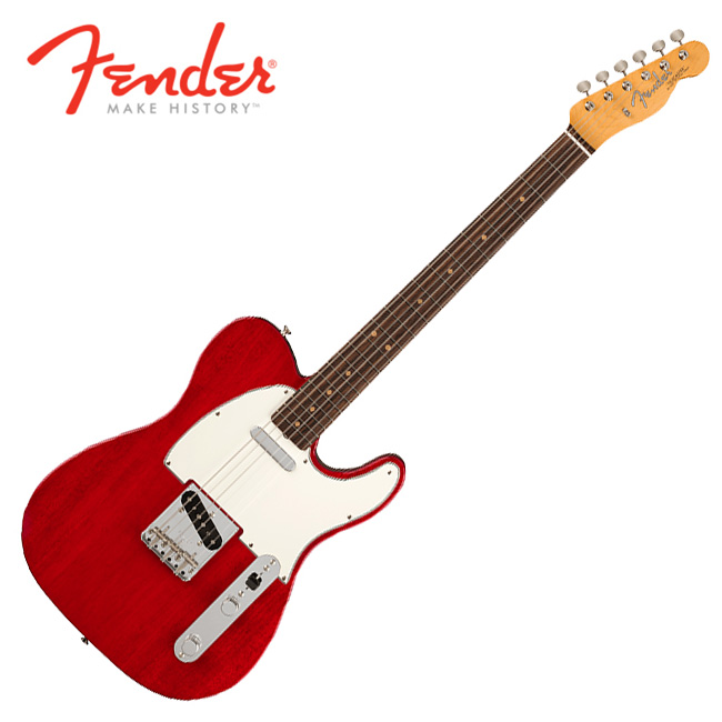 Fender USA American Vintage II 1963 Telecaster Crimson Red Transparent (011-0380-838)
