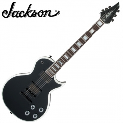 Jackson 잭슨 일렉기타 USA Series SIG Marty Friedman MF-1 - Gloss Black with White Bevels 마티 프리드먼 (메가데스 기타리스트) 시그네처 기타