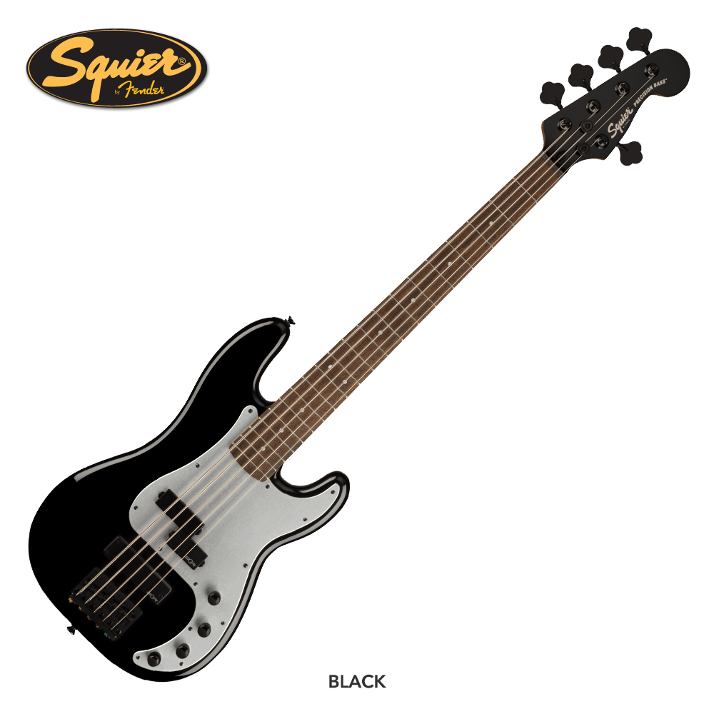Squier 스콰이어 베이스 기타 Contemporary Active Precision Bass PH V Black (037-0491-506)