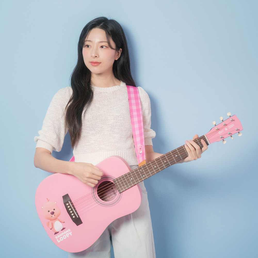 Cort 콜트 루피 미니 통기타 AD Mini Loopy PKS