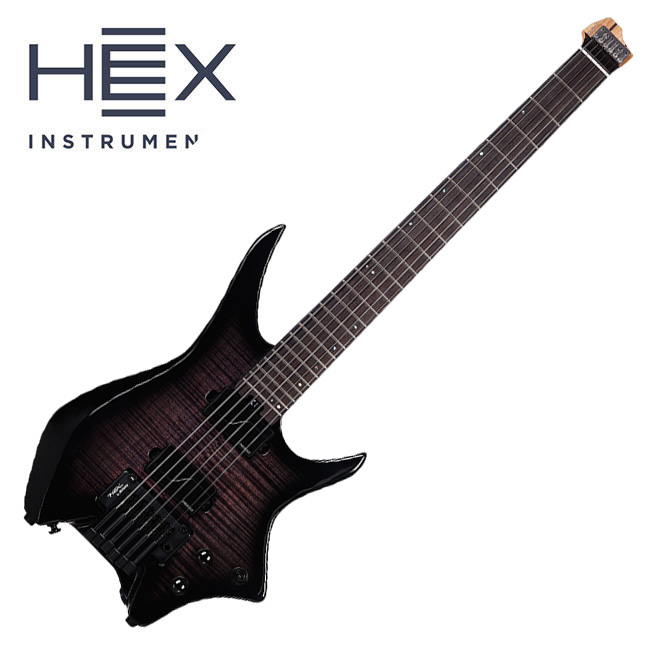 HEX 헥스 일렉기타 N700 Transparent Purple Burst (G/TPB)