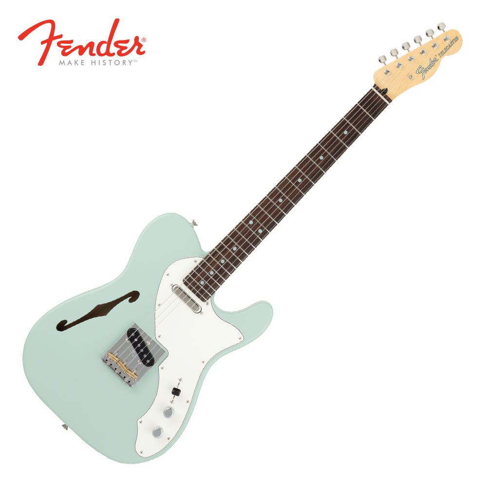 Fender JAPAN LIMITED KUSUMI TELECASTER THINELINE KUSUMI GREEN (531-2200-381)
