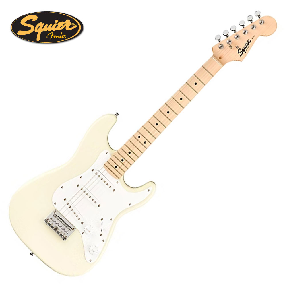 Squier 일렉기타 FSR Sonic Mini Stratocaster MN Olympic White (037-0122-505)