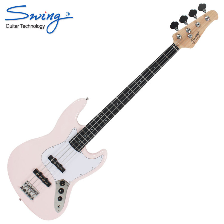 Swing 스윙 일렉베이스 Jazz King Faded Pink (R)