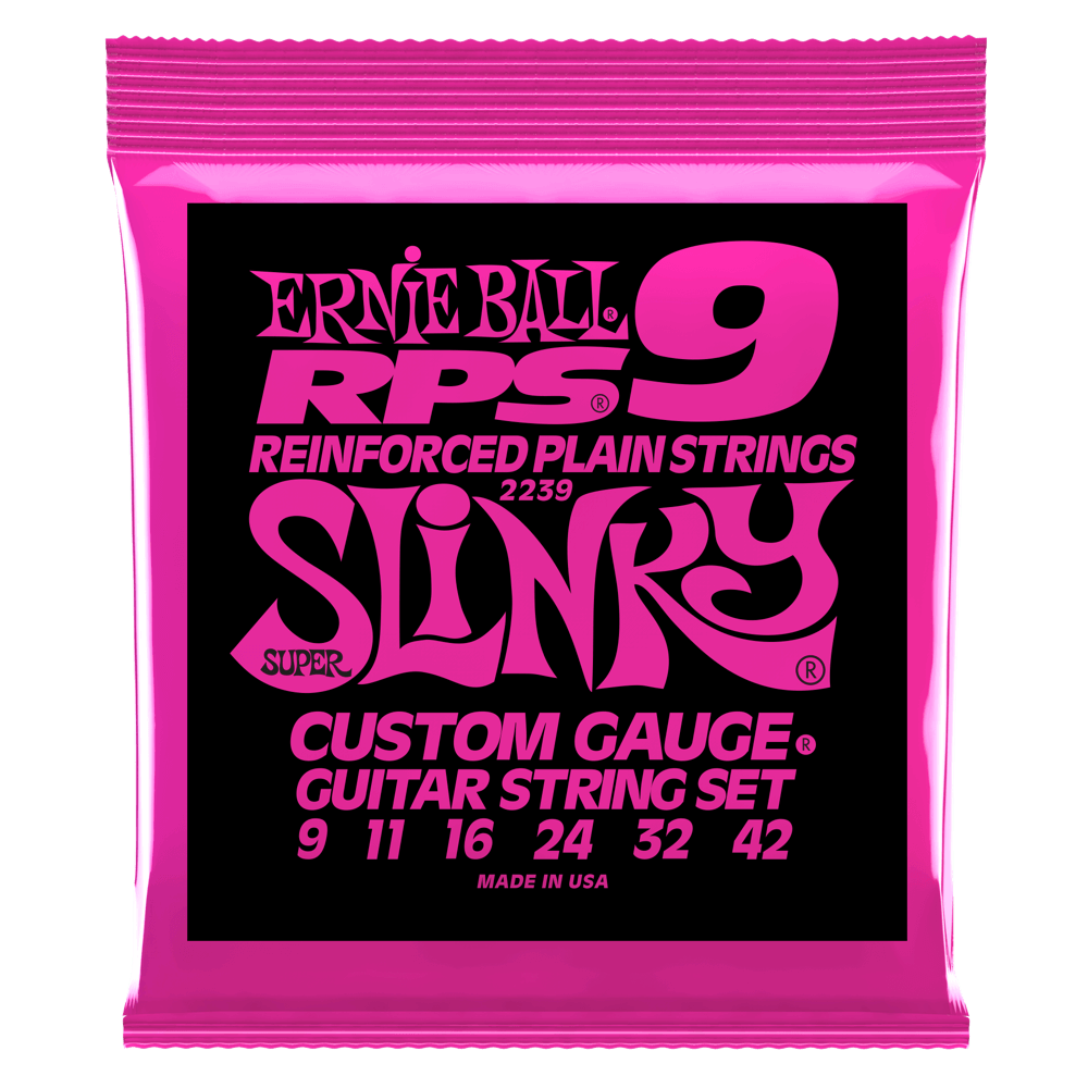 어니볼 Coated Titanium RPS Electric Slinky 앞면