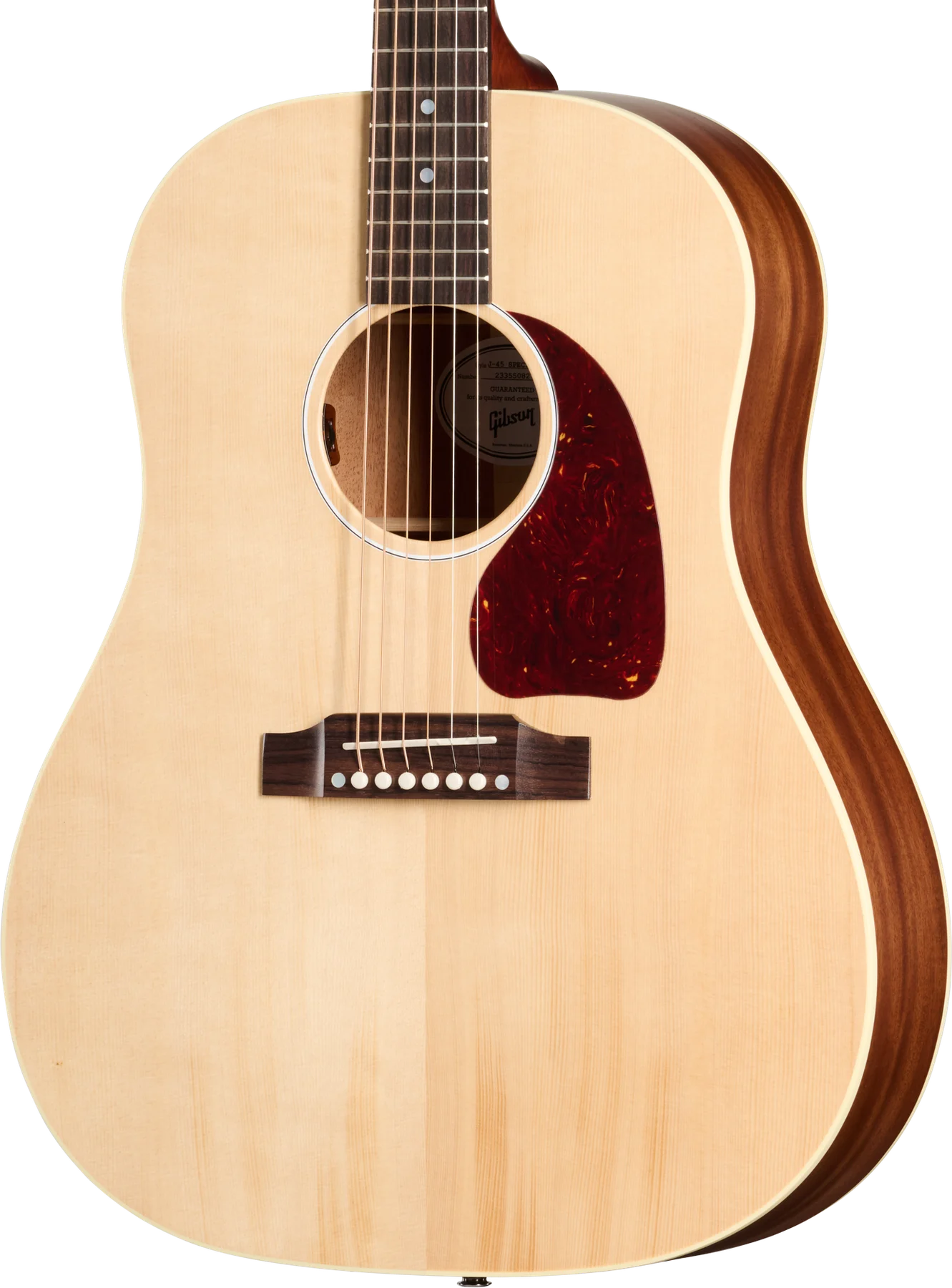 Gibson J-45 Special, Satin Natural (MCRS45SPCAN) 바디