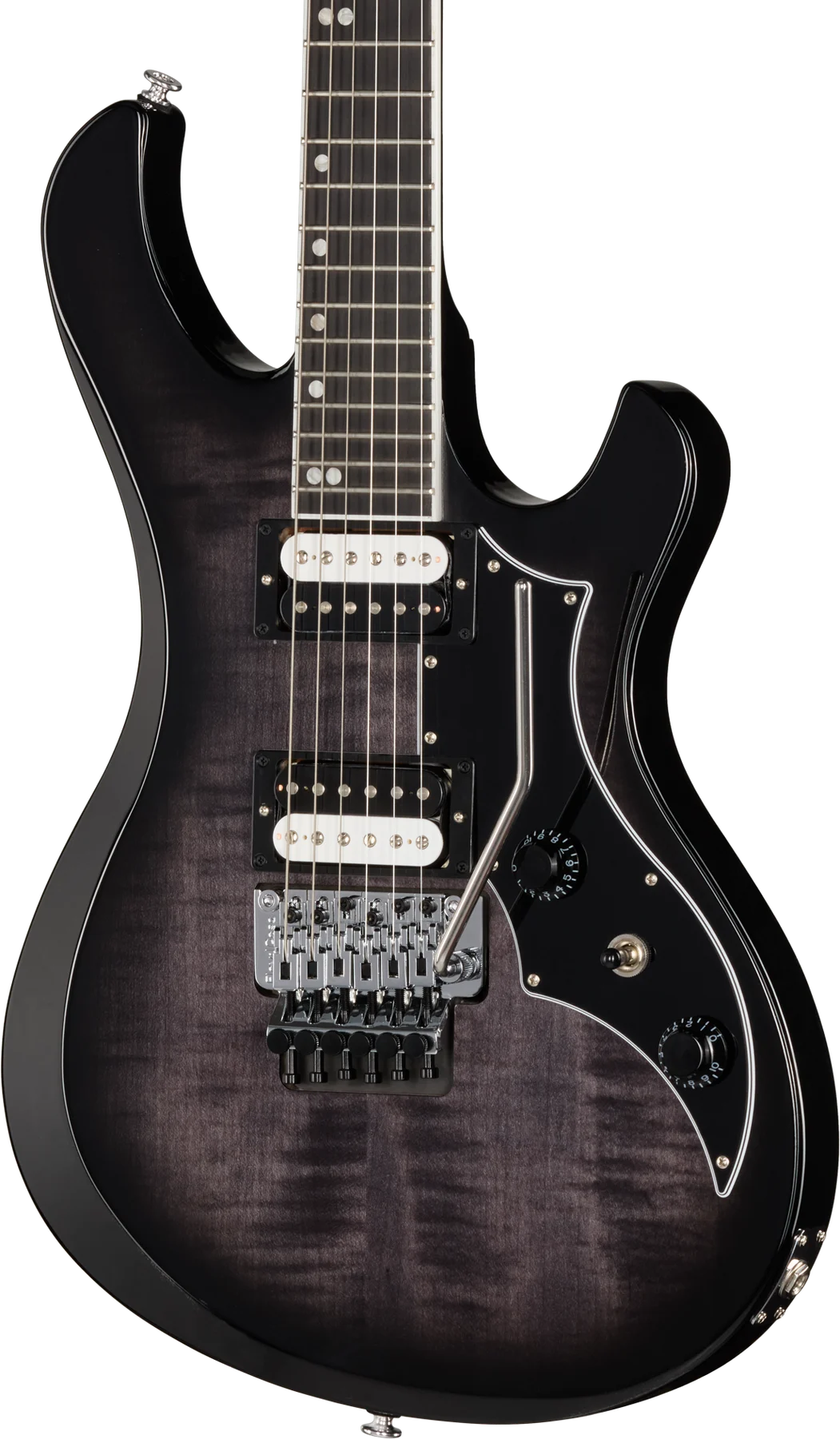 Gibson Victory Floyd Rose, Translucent Ebony Burst (VICFR00E2CH1) 바디
