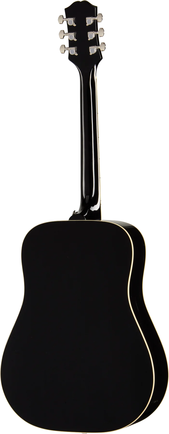 Epiphone Hummingbird Tribute, Ebony (ETHBEBNH) 후면