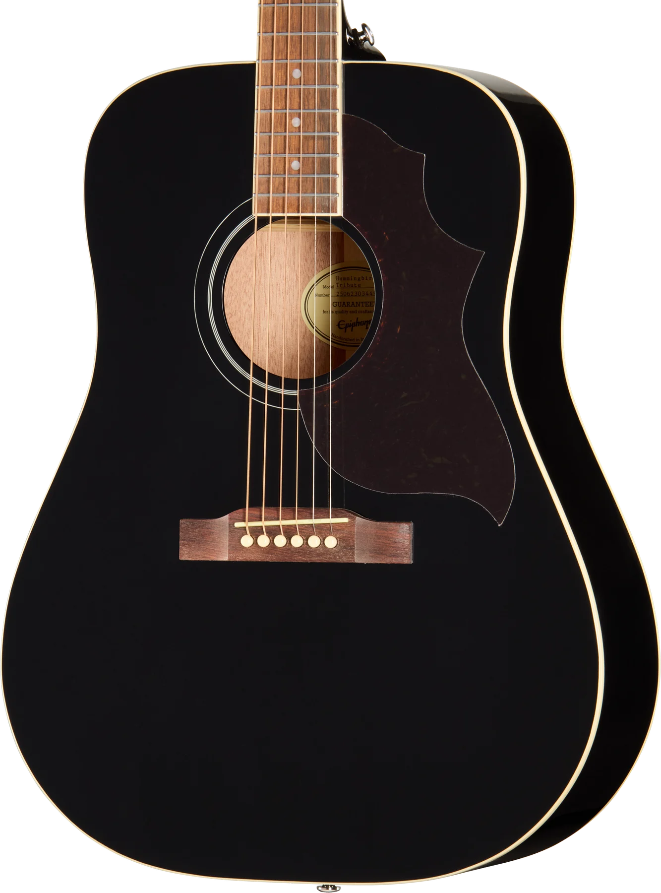 Epiphone Hummingbird Tribute, Ebony (ETHBEBNH) 바디