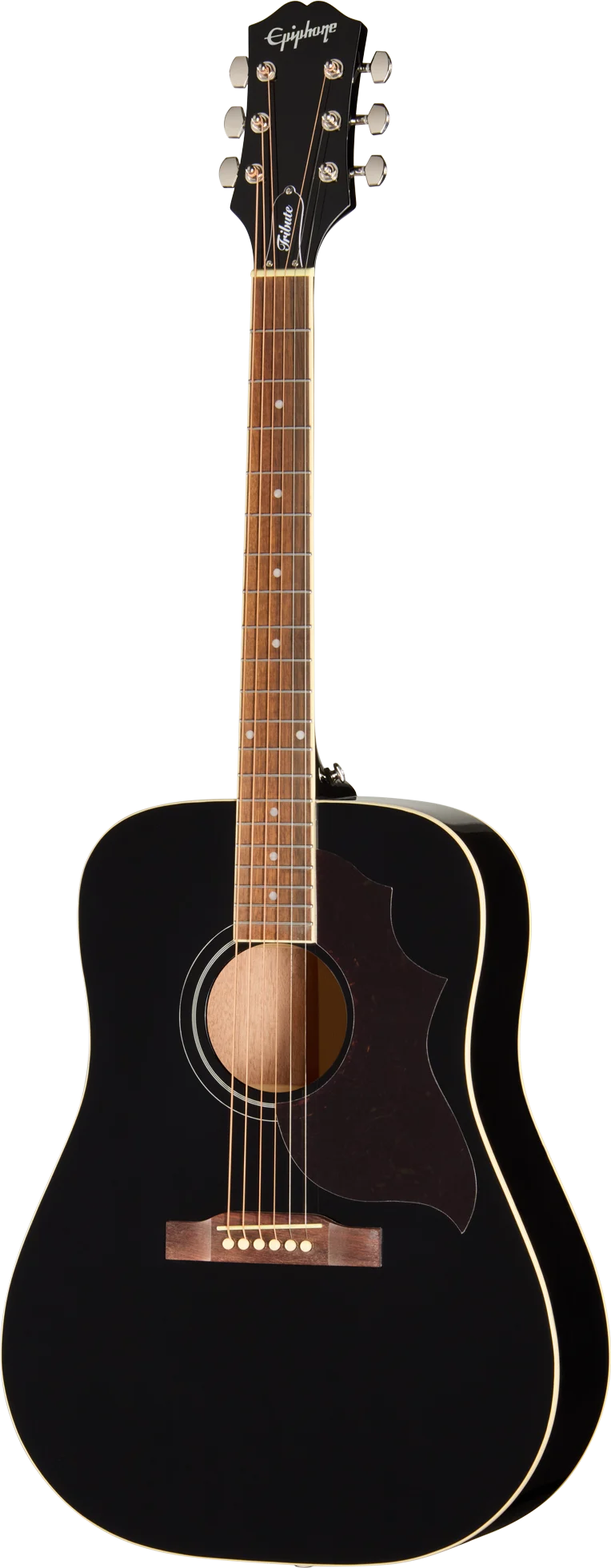 Epiphone Hummingbird Tribute, Ebony (ETHBEBNH) 정면
