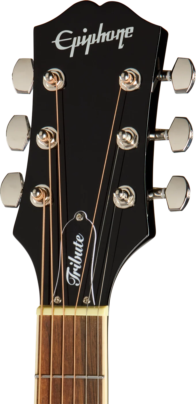 Epiphone Hummingbird Tribute, Ebony (ETHBEBNH) 헤드스톡